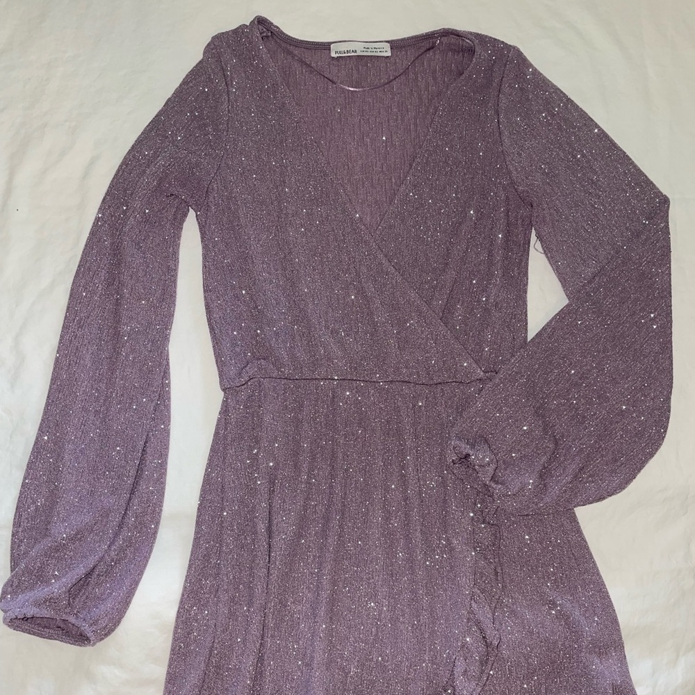 Short shiny dress